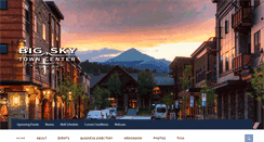 Desktop Screenshot of bigskytowncenter.com