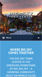 Mobile Screenshot of bigskytowncenter.com